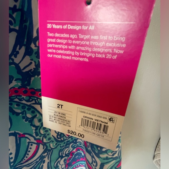 NWT size 2t Lilly Pulitzer for target dress. - Picture 2 of 3